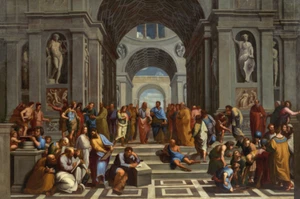 School of Athens | Follower of Raphael | Renaissance Ancient Greece Art Print - Picture 1 of 9