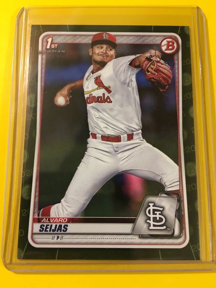 🔥🔥2020 Bowman Prospects ALVARO SEIJAS CAMO #BP-60 Cardinals - Image 1 of 2