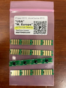 16 chipów tonera (3690 ~ 3692) do Xerox Phaser 6510, wkład do drukarki WC 6515 - Zdjęcie 1 z 3