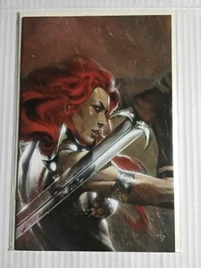 RED SONJA VS THULSA DOOM # 4 VIRGIN VARIANT DELLOTTO DYNAMITE ENTERTAINMENT - Picture 1 of 1