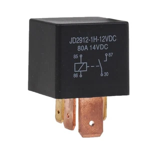12V Relais 4 PIN Automotive 80AMP 80A Umschaltung Schließer Kontakt - Picture 1 of 4
