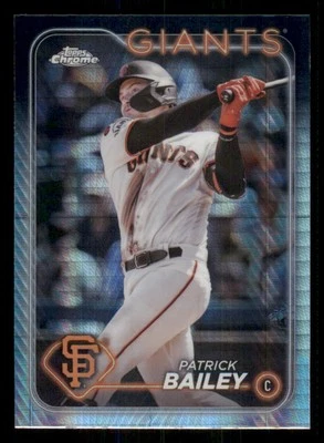 2024 Topps Chrome Prism Refractors #194 Patrick Bailey - Image 1 of 2