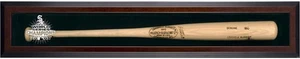 Chicago White Sox 2005 World Series Champions Logo Brown Framed Single Bat Case - Picture 1 of 1