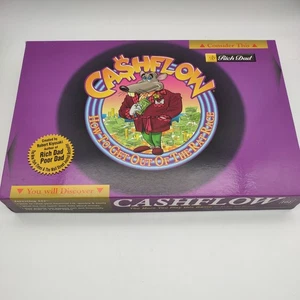 Juego de mesa flujo de efectivo Rich Dad Poor Dad Robert Kiyosaki 2002 - Imagen 1 de 8