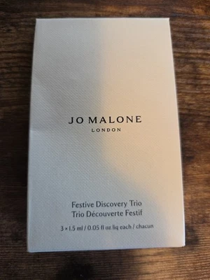 Jo Malone Festive Discovery Trio Set, Limited Edition, 0.05oz/1.5ml Each - Image 1 of 3
