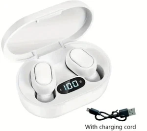 Wireless White In Ear Headphones with Charging Case. - Picture 1 of 9