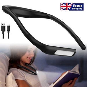 Neck Reading Light USB Rechargeable Light Adjustable Brightness Study Lamp Hot - Picture 1 of 10