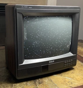 VTG RCA XL-100 CRT Retro RF Gaming TV 13” Model X13137WN No Remote - Picture 1 of 6