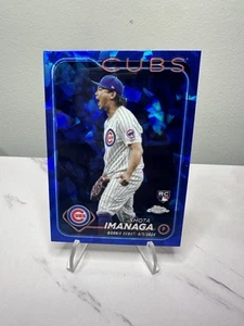 Actualización cromada Topps 2024 edición zafiro debut Shota Imanaga #USCS281 novato radiocontrol - Imagen 1 de 2
