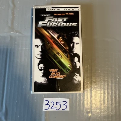 The Fast and the Furious (VHS, 2002, Special Edition Contains Bonus Footage) - Image 1 of 4