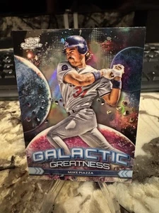 2024 Topps Cosmic Chrome - Galactic Greatness Mike Piazza #GG-24 - Picture 1 of 2