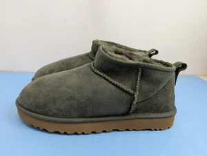 UGG CLASSIC ULTRA MINI FOREST NIGHT SHEARLING GEFÜTTERT STIEFEL US 11 - Bild 1 von 17