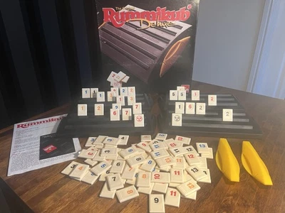 Rummikub Deluxe Vintage Original Family Tile Game 1996 Made By Goliath - Image 1 of 4