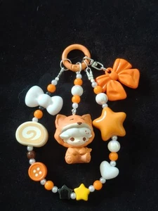 New Authentic Pop Mart Dimoo Pajama Fox Keychain Phone Chaim Handmade Halloween - Photo 1 sur 9