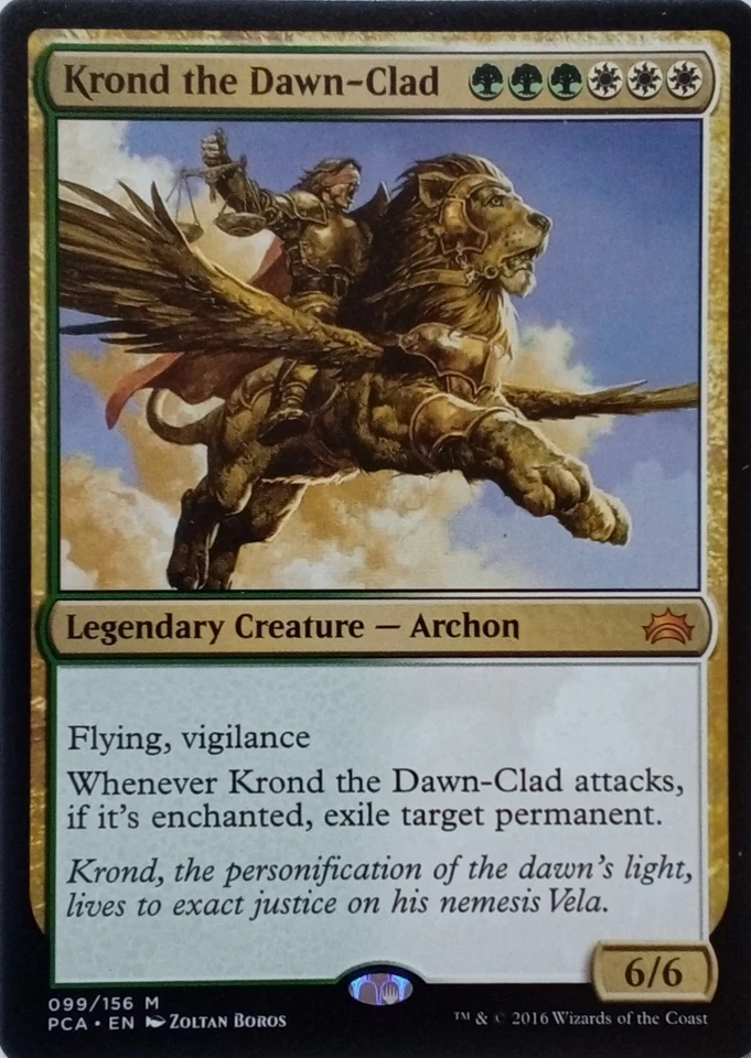 099/156 KROND THE DAWN-CLAD MYTHIC PLANECHASE ANTHOLOGY MTG CARD - Image 1 of 1