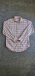 Camisa de vestir Jack Stone by Thomas Dean de manga larga con botones para hombre talla mediana - Imagen 1 de 8