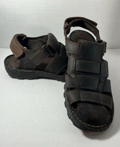 Sketchers Mens Fishermen Comfort Leather Sandal us9 - Picture 1 of 7