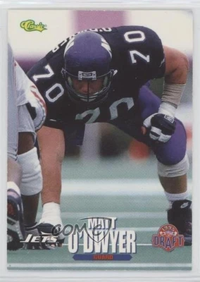 1995 Classic NFL Draft Matt O'Dwyer #65 Rookie RC - Image 1 of 2