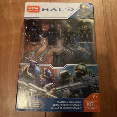 Mega Construx HALO Spartan IV Team Battle 107 Pcs GCM37 New Sealed - Image 1 of 4
