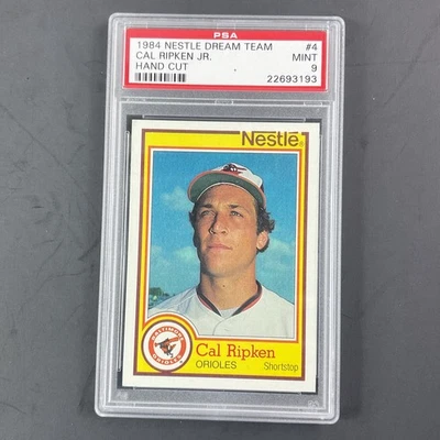 Nestle Dream Team #4 1984 Cal Ripken Jr. PSA como nuevo 9 Foto 1 de 2
