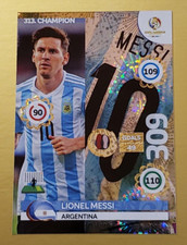 Lionel Messi  #313 CHAMPION - 2016 Panini Copa América Centenario Rare Card
