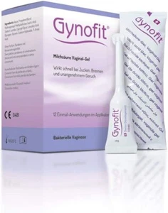 Gynofit Milchsäure Gel | 12x5ml | bei Anzeichen bakterieller Vaginose - Bild 1 von 1