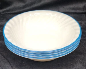 Corning Blue Velvet Soup Bowls Set of 4 - Picture 1 of 1