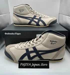 Onitsuka Tiger MEXICO Mid Runner Unisex 1183B577 200 BIRCH/INDIAN INK NEW - Bild 1 von 19