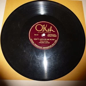 PREWAR BLUES 78 RPM RECORD - VIRGINIA LISTON - OKEH 8151 - Imagen 1 de 2