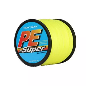 Durable 300M/1000M PE 4 Strands Braided Sea Fishing Line Load Capacity 10-100LB - Picture 1 of 18