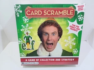 Elf Card Scramble Board Game A Game of Collection and Strategy Holiday New - Picture 1 of 6