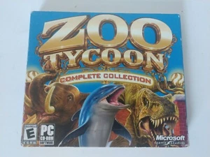 Zoo Tycoon Complete Collection PC Game CD-ROM Microsoft 2003 dinosaur marine - Picture 1 of 6