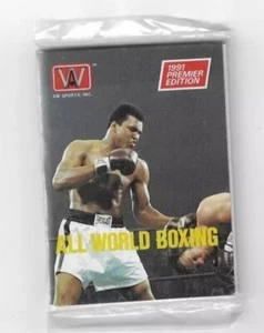 ALL WORLD BOXING ~ AW Sports 1991 Premier / SEALED PACK - Picture 1 of 2