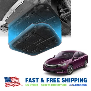 Thick Engine Splash Shield For Honda Civic 2016-2020 Front Engine Guard Hard - Bild 1 von 14