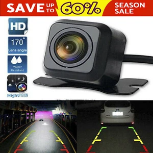 Universal 170° Car Rear View Camera Auto Parking Reverse Backup Cam Night Vision - Picture 1 of 12