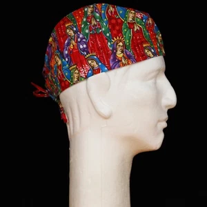 Our Lady of Guadalupe Virgin Mary Theme Scrub Hat - Picture 1 of 1