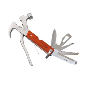 Multifunction Foldable Pliers Knife Screwdriver Emergency Pocket Tool Hammer - Picture 1 of 7