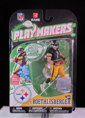 2010 Series 1 Mcfarlane Playmakers Ben Roethlisberger Pittsburgh Steelers Fig Cover