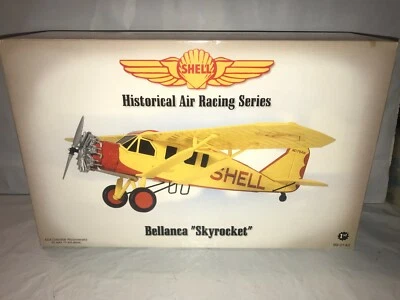 SHELL HISTORICAL AIR RACING SERIES #2 2002 BELLANCA "SKYROCKET" AIRPLANE NIB - Image 1 of 4