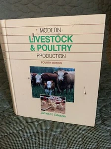 Modern Livestock And Poultry Production Fourth Edition Book By James Gilespie - Imagen 1 de 10