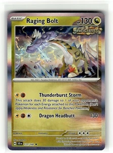 RAGING BOLT Stellar Crown HOLO RARE #111 SCR(NM+)(PKM) - Picture 1 of 1