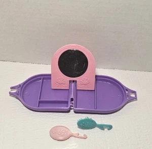 Barbie Beauty Secrets Estuche Púrpura Espejo y Accesorios 1979 Mattel 1290 Set De Colección  - Imagen 1 de 7