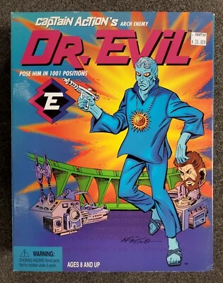 Captain Action: Dr. Figura de acción Evil (1998 Playing Mantis) NUEVA/SIN ABRIR Foto 1 de 4