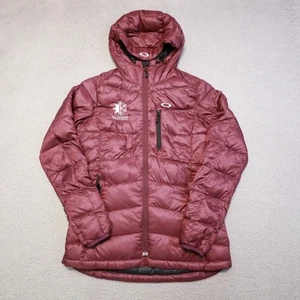 Oakley Daunenjacke Damen Small Maroon Vail Veterans Program gefütterter Mantel mit Kapuze - Bild 1 von 16