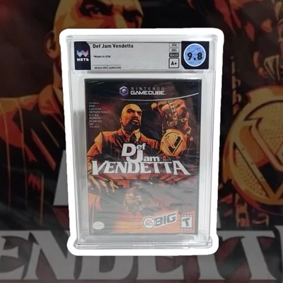 Def Jam Vendetta 9.8 A+ TOP POP Nintendo GameCube Black Label WATA PSA VGA CGC - Image 1 of 4