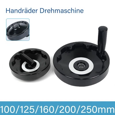 Handräder Drehmaschine 100mm 125mm 160mm 200mm 250mm Bakelit-Maschine Handrad - Bild 1 von 4