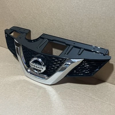 Новый для 2014-2016 NISSAN ROGUE передний бампер верхняя решетка в сборе и эмблема - Изображение 1 из 4