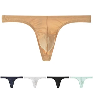 Soft and Comfortable Men's Gstring Briefs Thong Panties Breathable Fabric - Picture 1 of 8