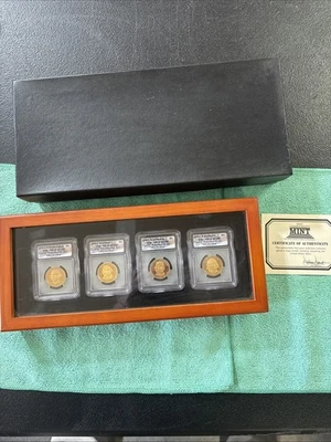 2007 $1 Presidential Proof Dollar Set Of Four Coins Proof Set ANACS Certified - Image 1 of 4