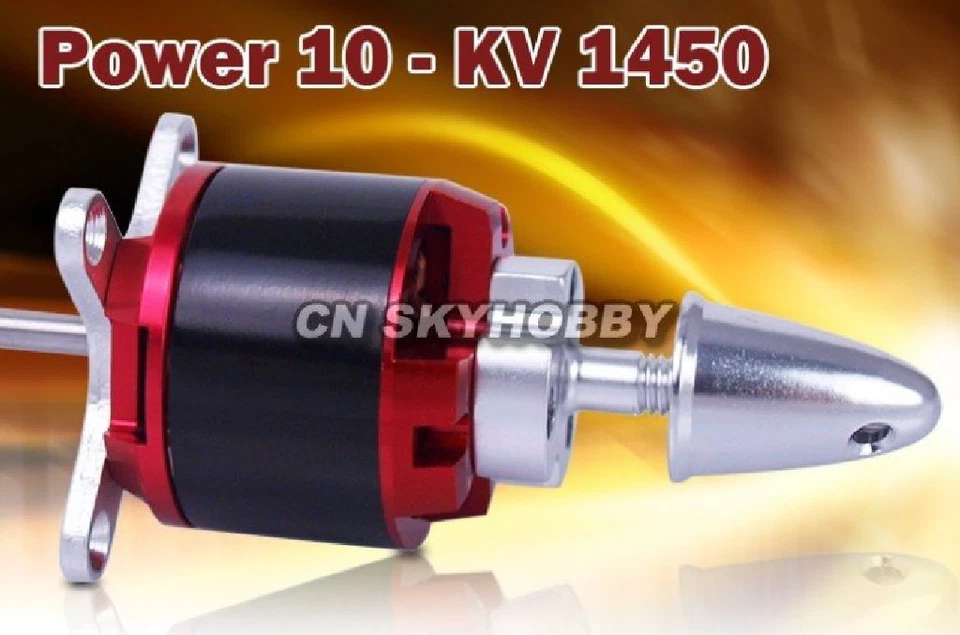 Power 10 C3542 C KV1450 520Watt Brushleess Motor - Bild 1 von 4